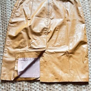 Casual Vintage leather skirt.good condition.